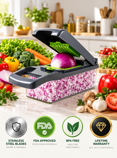 Vegetable Chopper & Slicer